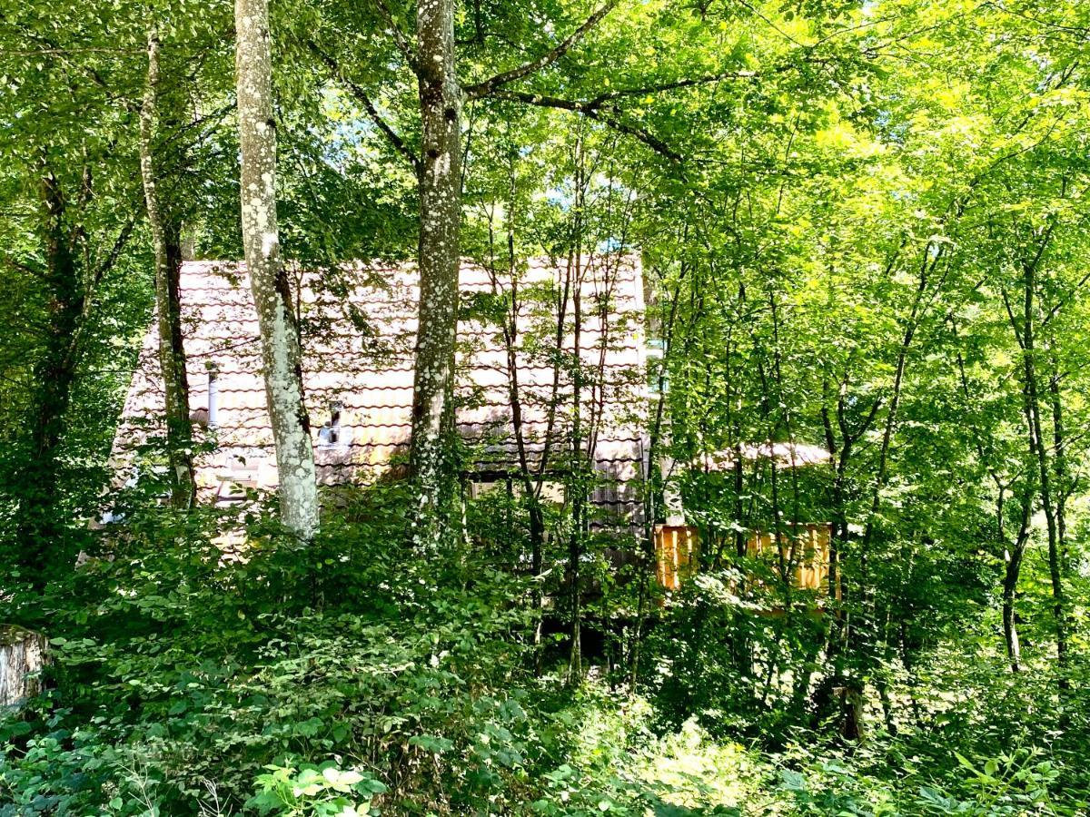 A- Frame Huisje Ardennen Durbuy Eksteriør billede