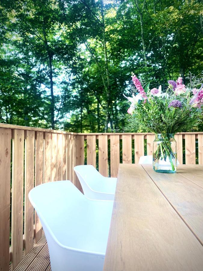 A- Frame Huisje Ardennen Durbuy Eksteriør billede